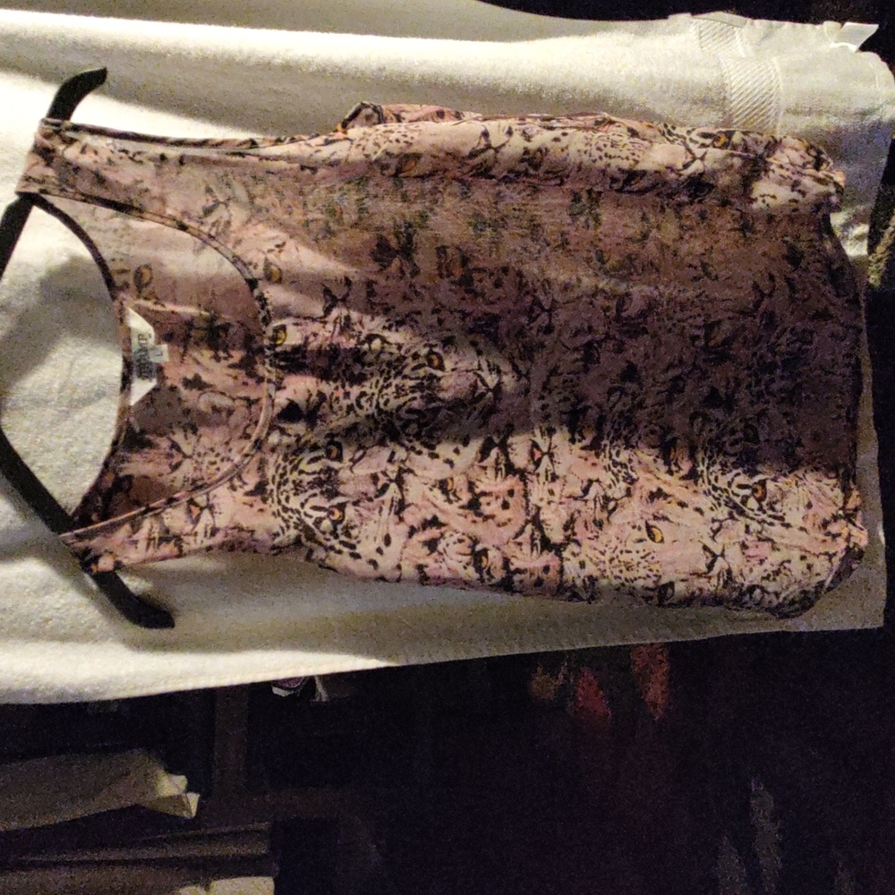 Tramp sheer tank top